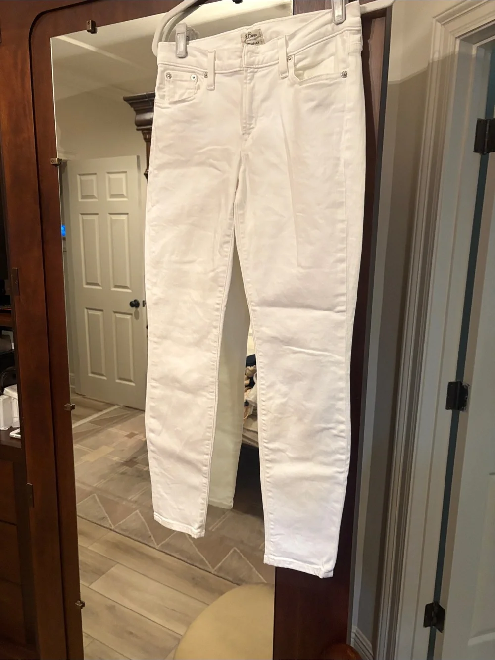 J Crew White Women's Skinny Jeans - Classic Clean Look